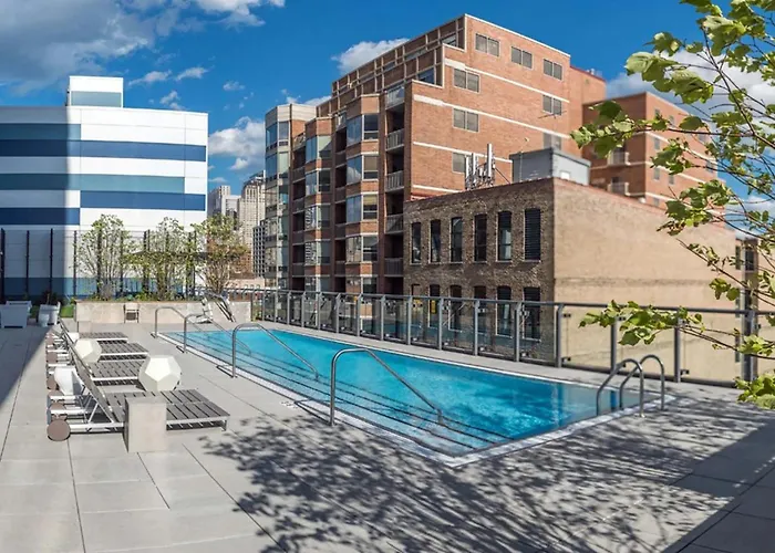 West Loop W Wd Gym Lounge Nr L Chi-778 Apartamento Chicago