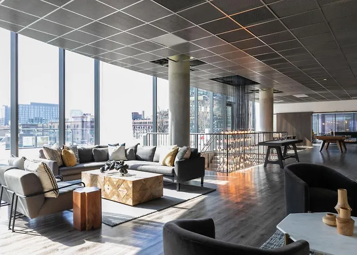 West Loop W Wd Gym Lounge Nr L Chi-778 Chicago