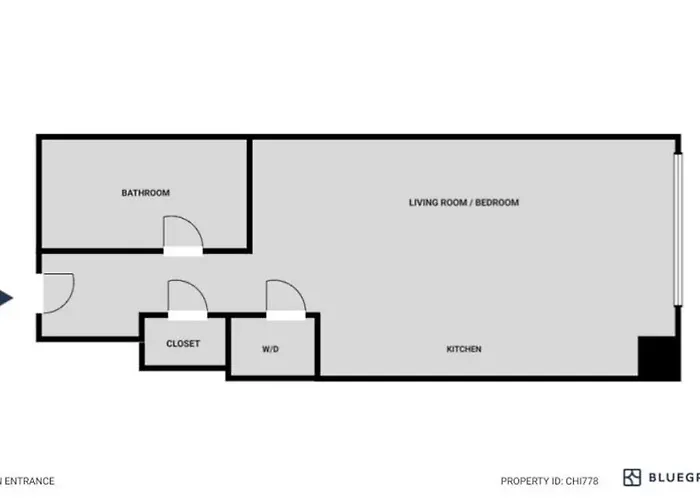 West Loop W Wd Gym Lounge Nr L Chi-778 *